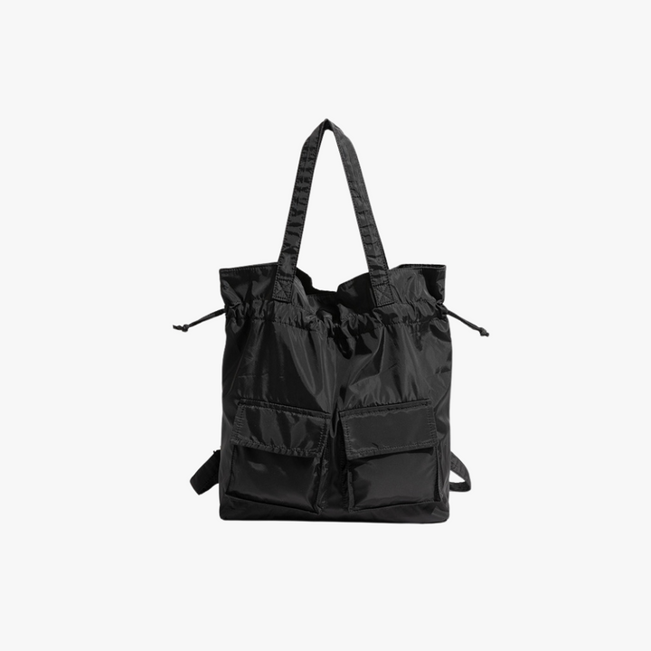 Valantomode | Nimbus Hybrid Garrison – Premium Water-Resistant Nylon 2-in-1 Backpack Tote