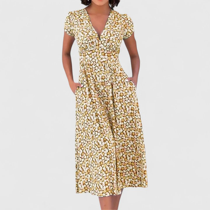 Valantomode | Stylish Midi Dress for Effortless Everyday Wear
