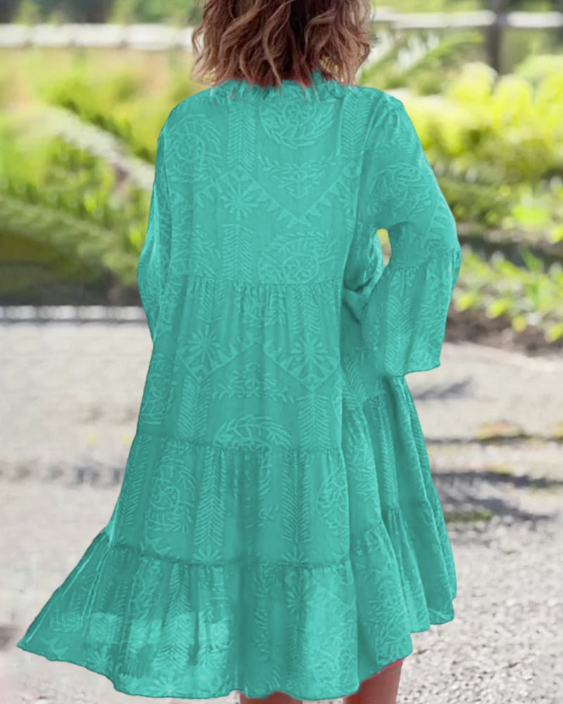 Valantomode | Dress with Elegant Boho Chic Design
