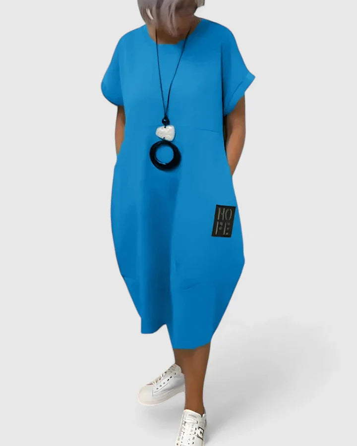 Valantomode | Stylish Midi Dress for Effortless Everyday Wear