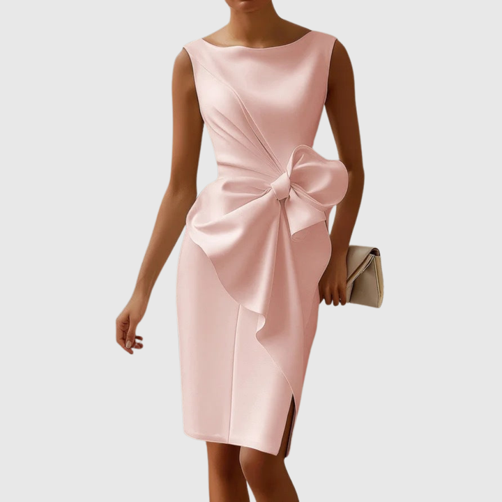 Valantomode | Chic Sleeveless Midi Dress for Effortless Summer Style