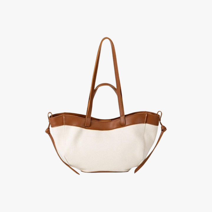 Valantomode | Odyssey Horizon Garrison – Premium Textured Canvas & Vegan Leather Structured Tote