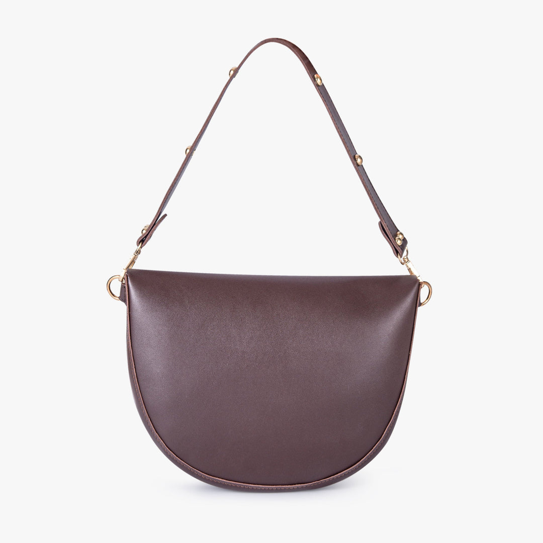 Valantomode | The ‘Aurelius’ Leather Saddle Bag – Sovereign Curve & Linear Precision