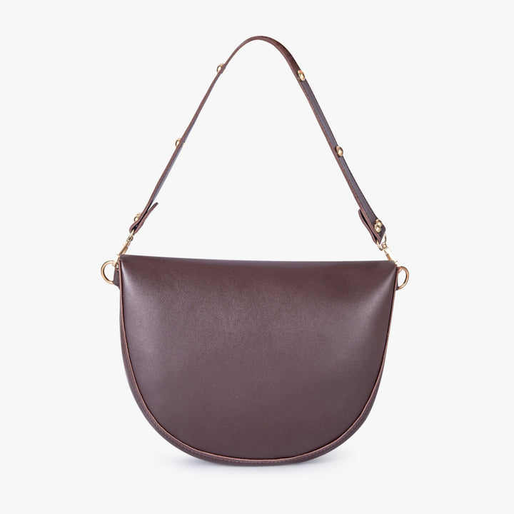 Valantomode | The ‘Aurelius’ Leather Saddle Bag – Sovereign Curve & Linear Precision