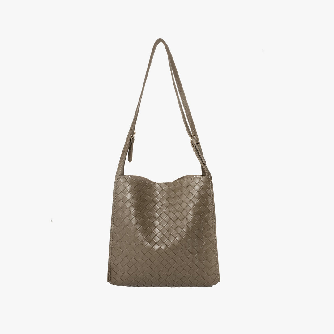 Valantomode | The ‘Aurelius’ Veridian Sovereign Monolith – Women's Premium Vegan Leather Executive Tote