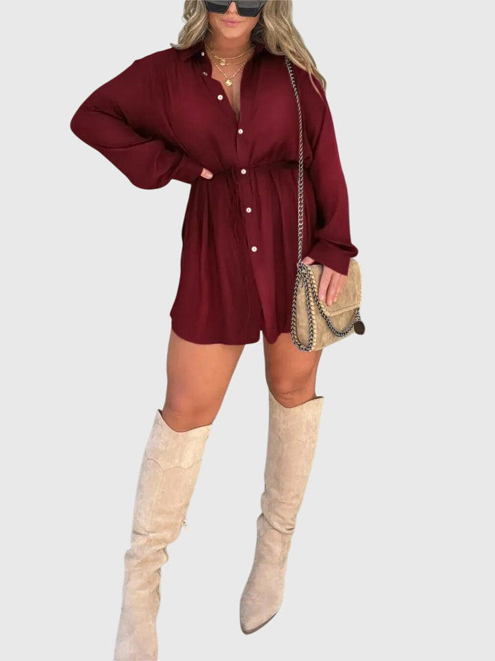 Valantomode | Chic Romper Dress for Stylish Summer Gatherings