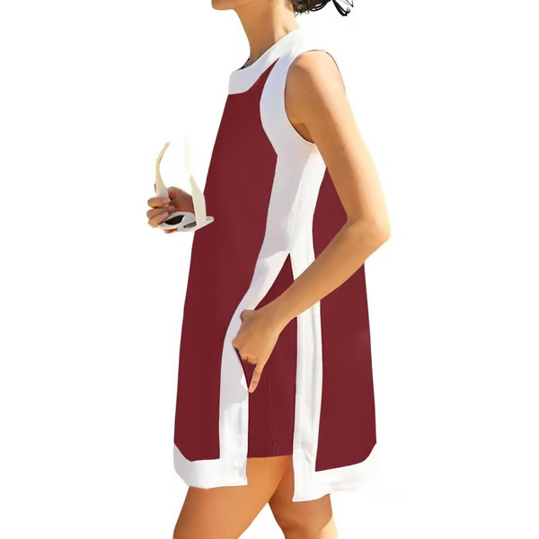 Valantomode | Dress Featuring Relaxed Fit Breeze Design