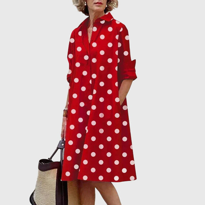 Valantomode | Chic Dress with Pockets for Effortless Style