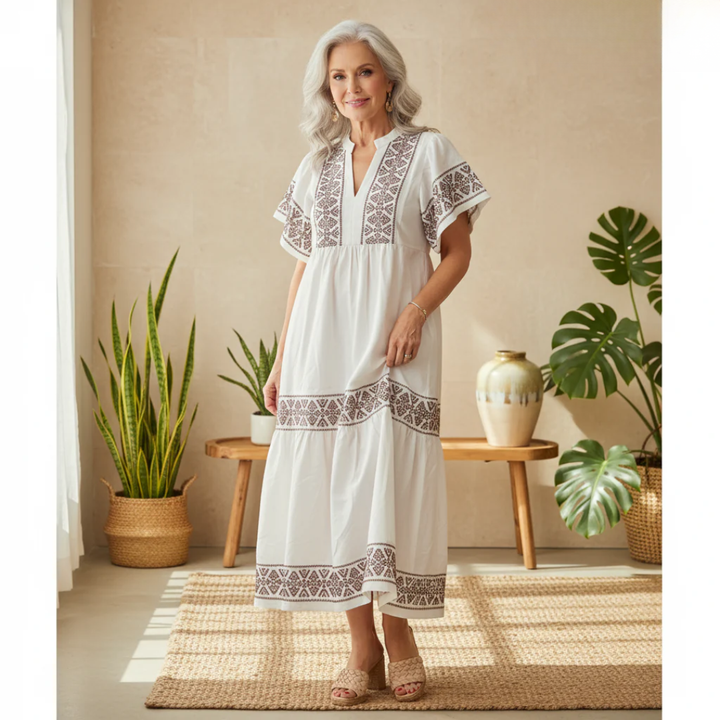 Valantomode | Dress - Elegant Boho Style
