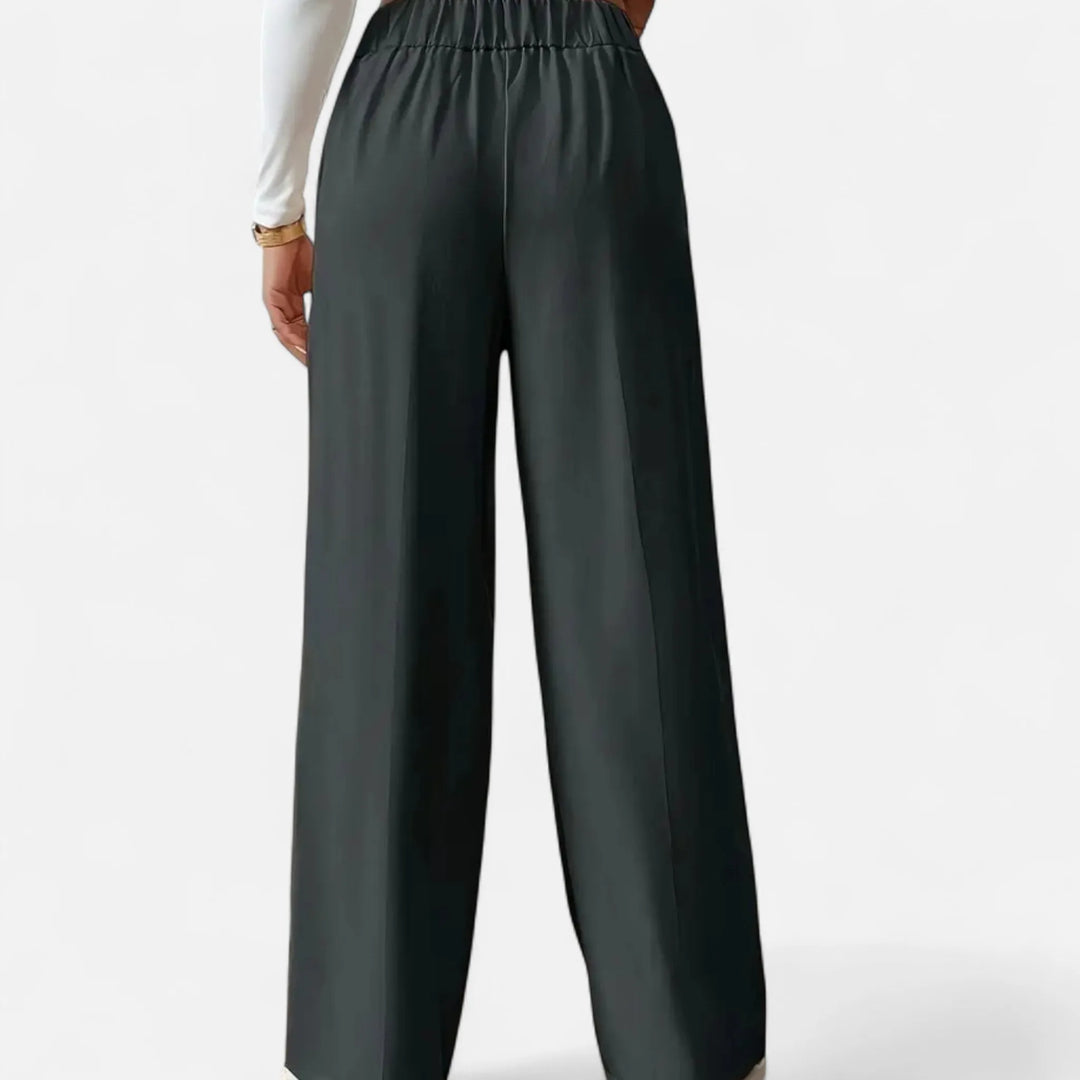 Valantomode | Women’s Chic High-Waisted Office Trousers