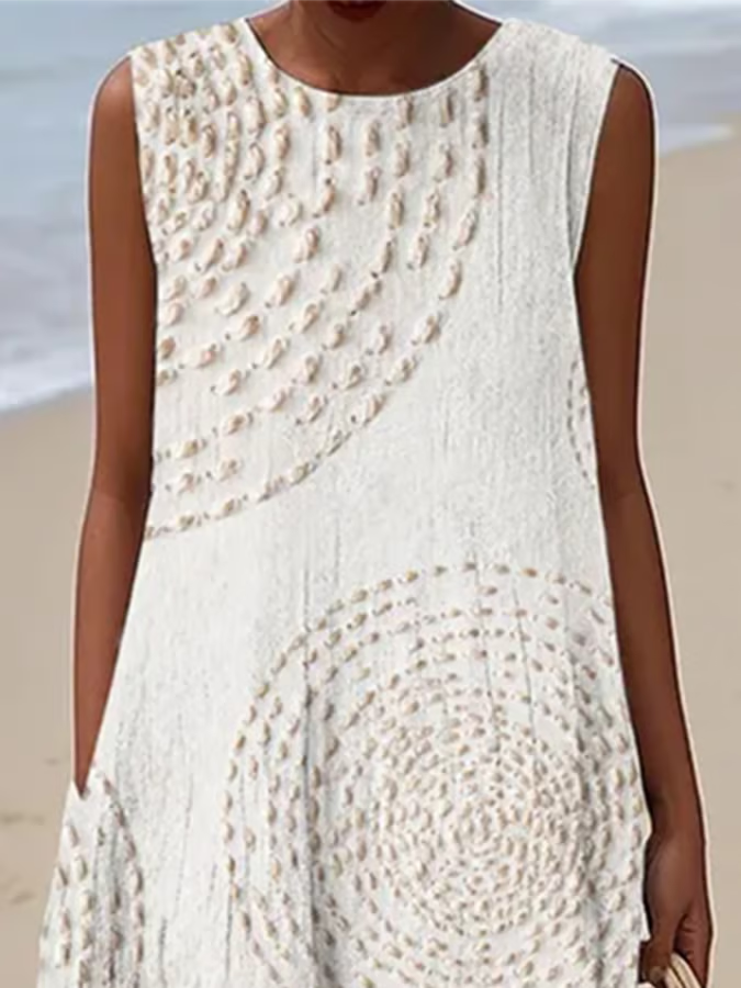 Valantomode | Stylish Sleeveless Dress for Everyday Comfort