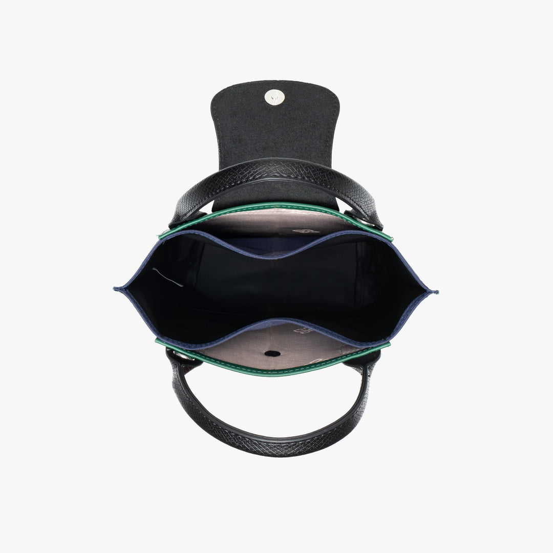 Valantomode | Nimbus Midi Garrison – Upcycled Nylon & Vegan Leather 2-in-1 Tech Tote