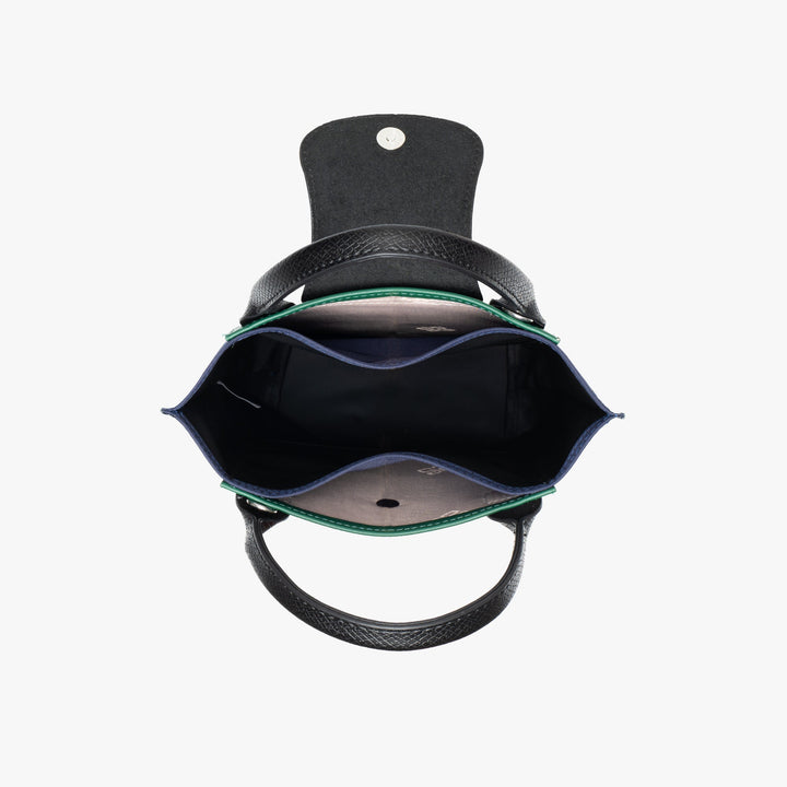 Valantomode | Nimbus Midi Garrison – Upcycled Nylon & Vegan Leather 2-in-1 Tech Tote