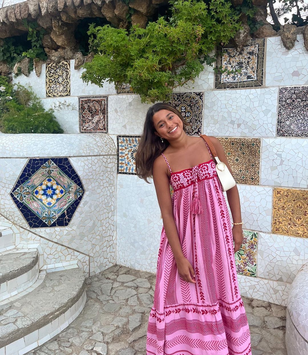 Valantomode | Embroidered Maxi Dress for Effortless Elegance