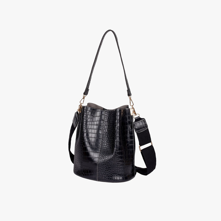Valantomode | The ‘Aurelius’ Croc-Armor Handbag – Textural Dominance & Rigid Command
