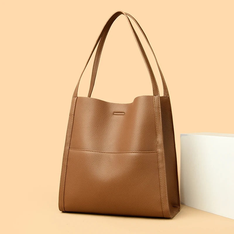 Valantomode | Origin Sovereign Garrison – 100% Genuine Cowhide Leather Large Executive Tote