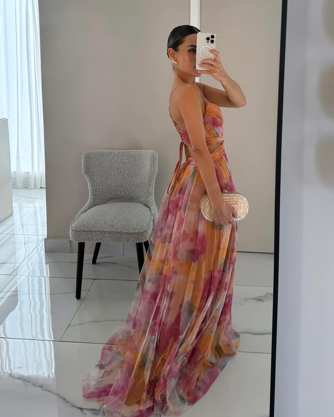 Valantomode | Beautiful Floral Dress Perfect for Spring Outings