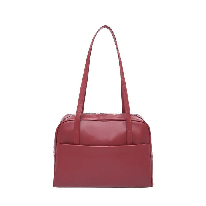 Valantomode | Amara Archival Garrison – High-Capacity Vintage-Inspired PU Leather Executive Tote
