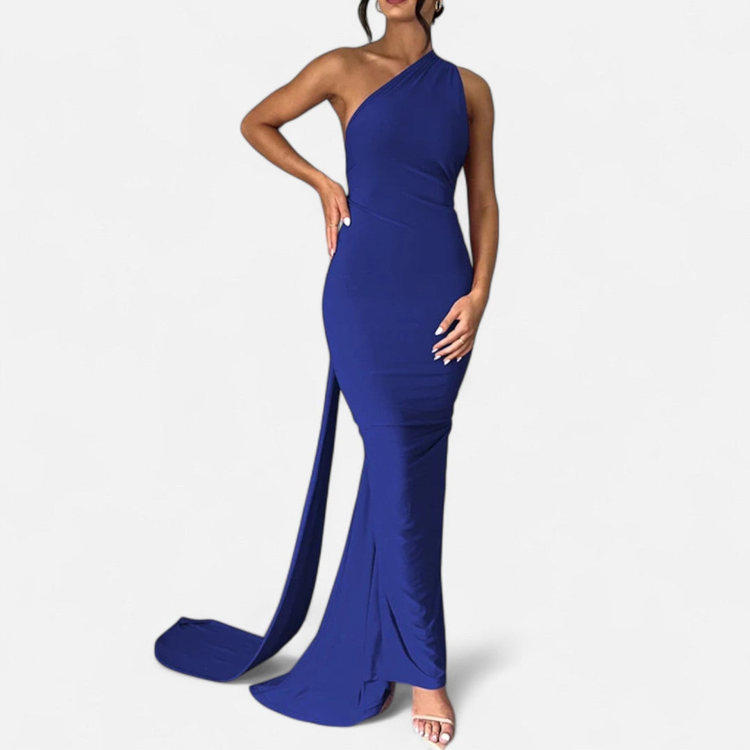 Valantomode  | Women’s Backless Scarf-Tie Evening Dress