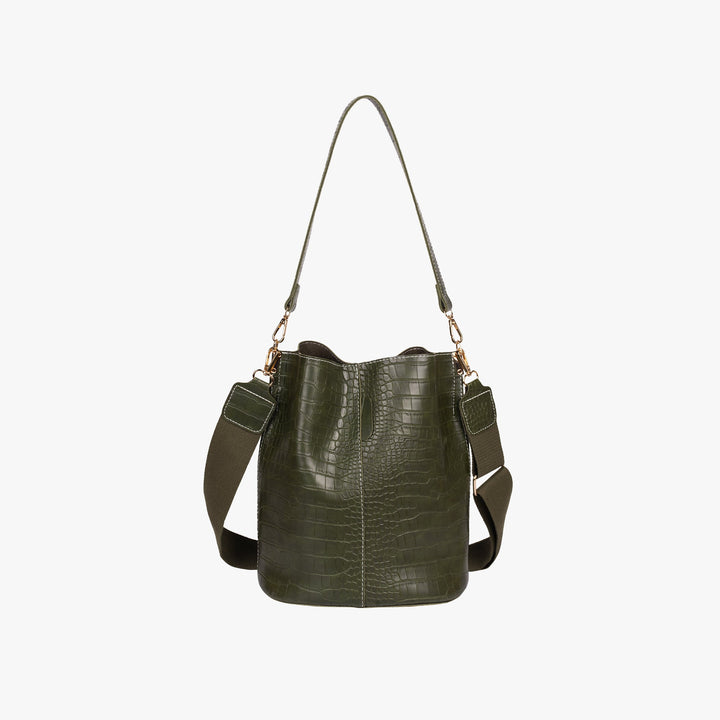 Valantomode | The ‘Aurelius’ Croc-Armor Handbag – Textural Dominance & Rigid Command