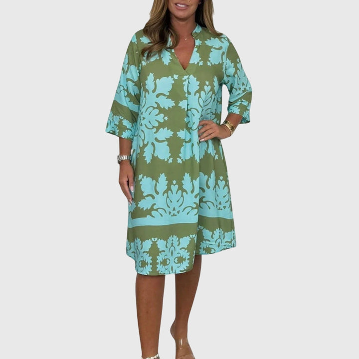 Valantomode | Chic Daisy Dress for Effortless Spring Style