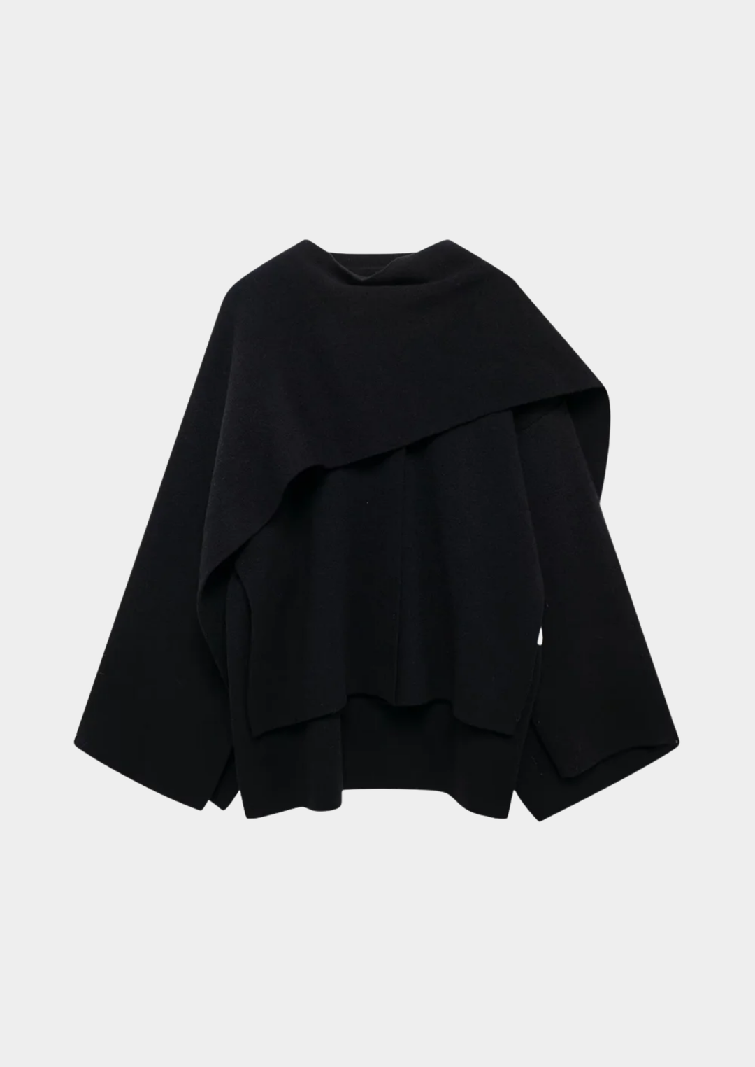 Valantomode | Women’s Knit O-Neck Jacket – Minimalist Poise & Linear Grace