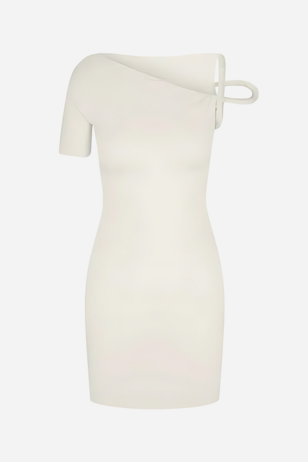 Valantomode | One-Shoulder Faye Dress for Effortless Elegance