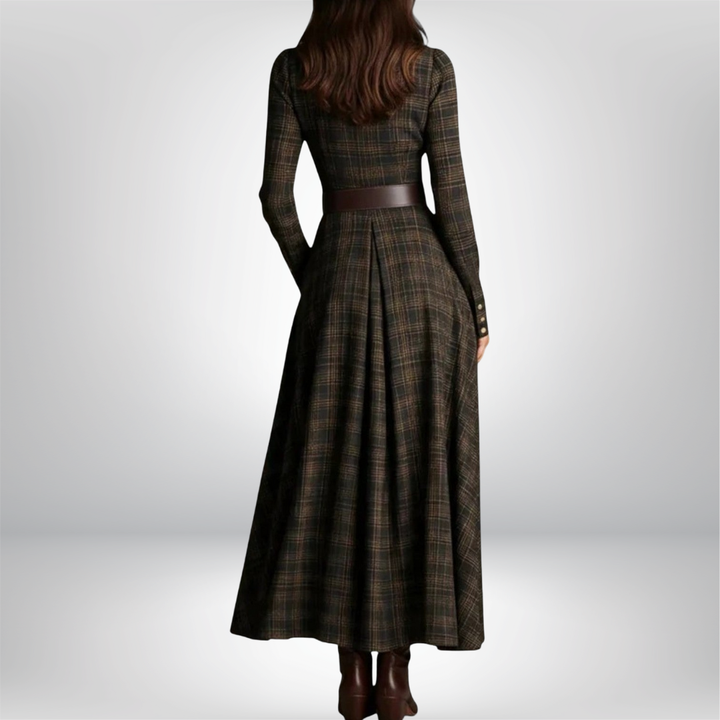Valantomode | Stylish Belted Dress for Women on Any Occasion