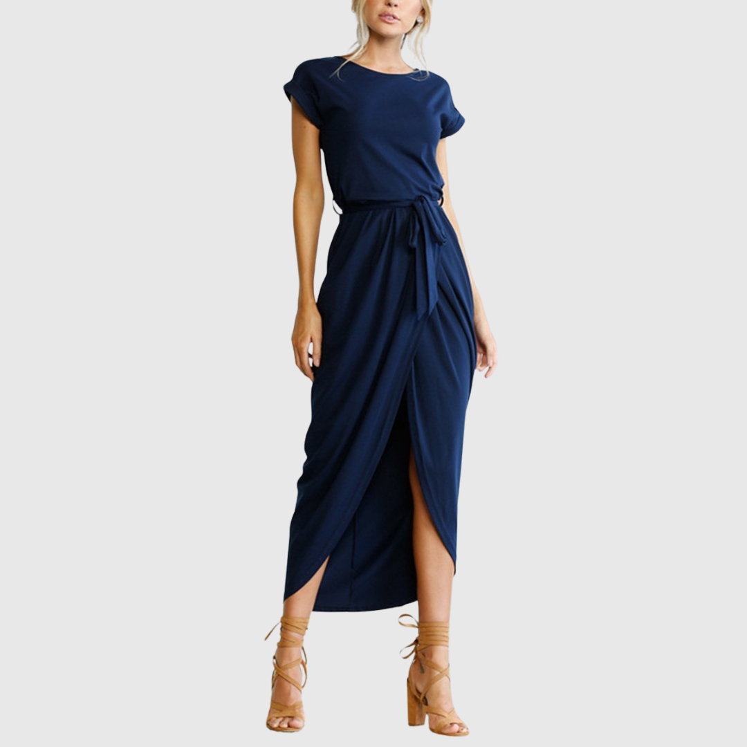 Valantomode | Stylish Casual Midi Dress Perfect for Everyday Wear