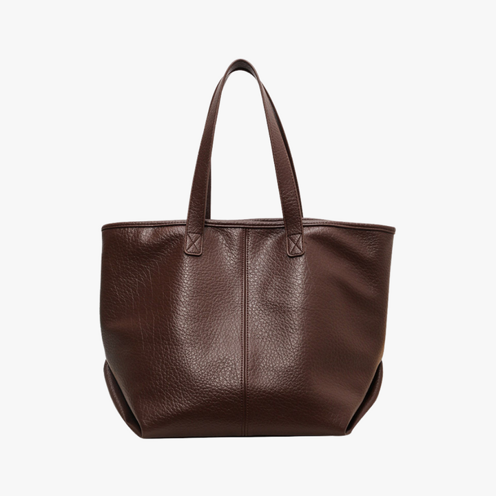 Valantomode | Aria Grande Soft-Touch Tote – Premium Vegan Leather Large Everyday Shoulder Bag