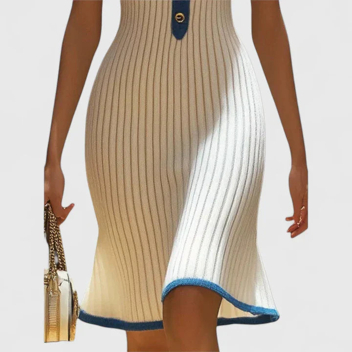 Valantomode | Chic Midi Dress Perfect for Everyday and Evening Wear