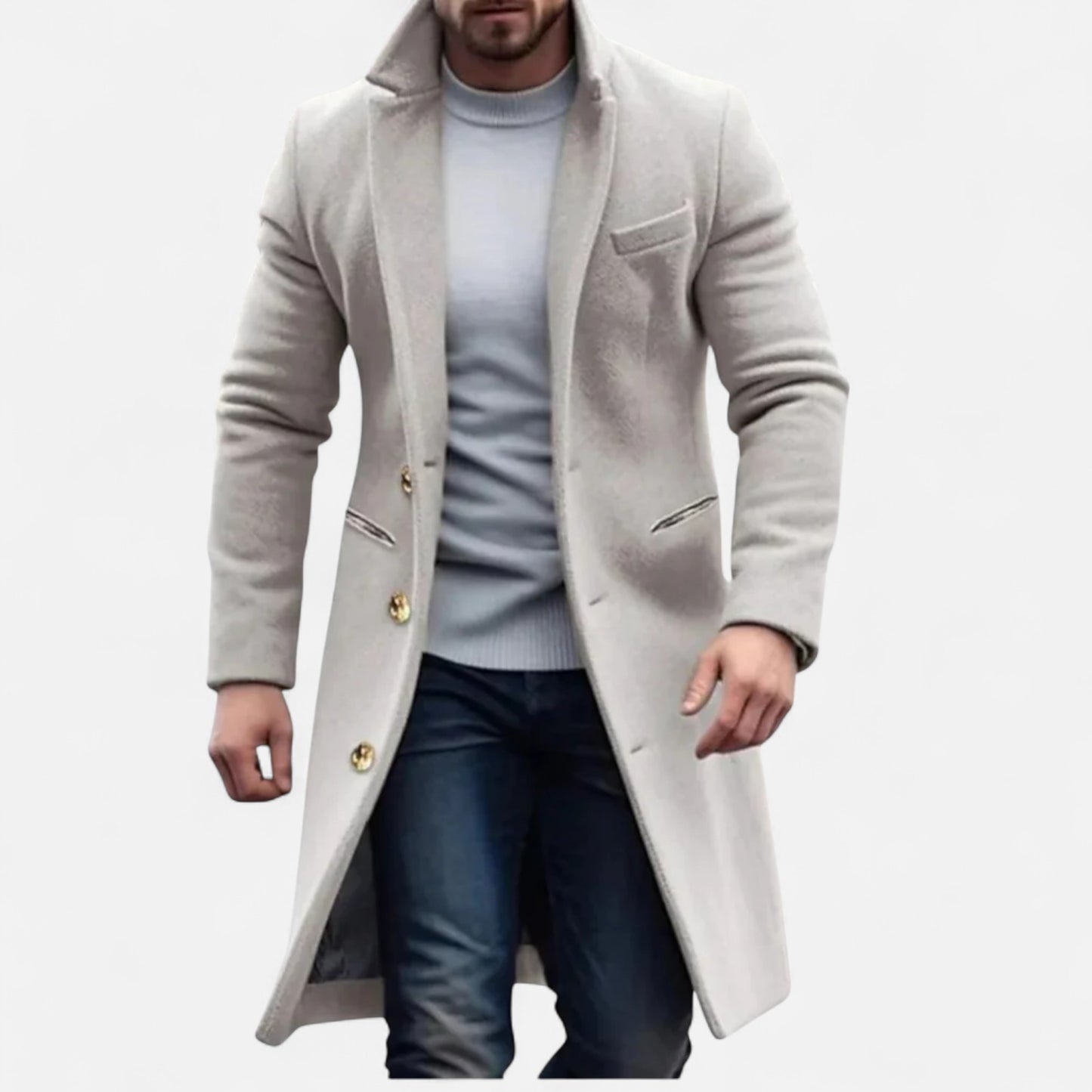 Valantomode | Men’s Classic Overcoat