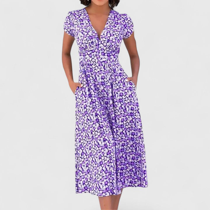 Valantomode | Stylish Midi Dress for Effortless Everyday Wear