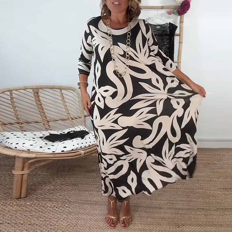 Valantomode | Dress - Abstract Pattern