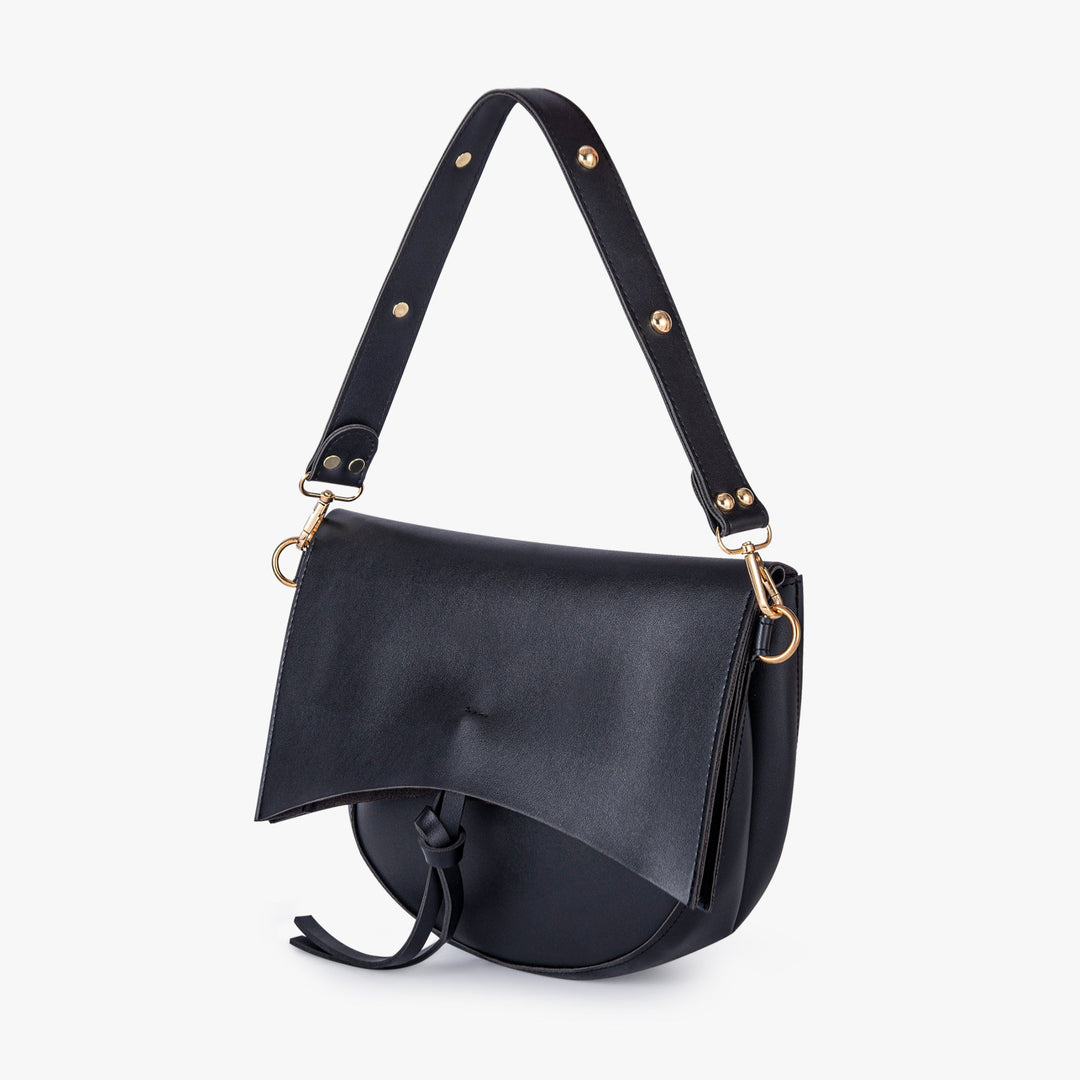 Valantomode | The ‘Aurelius’ Leather Saddle Bag – Sovereign Curve & Linear Precision