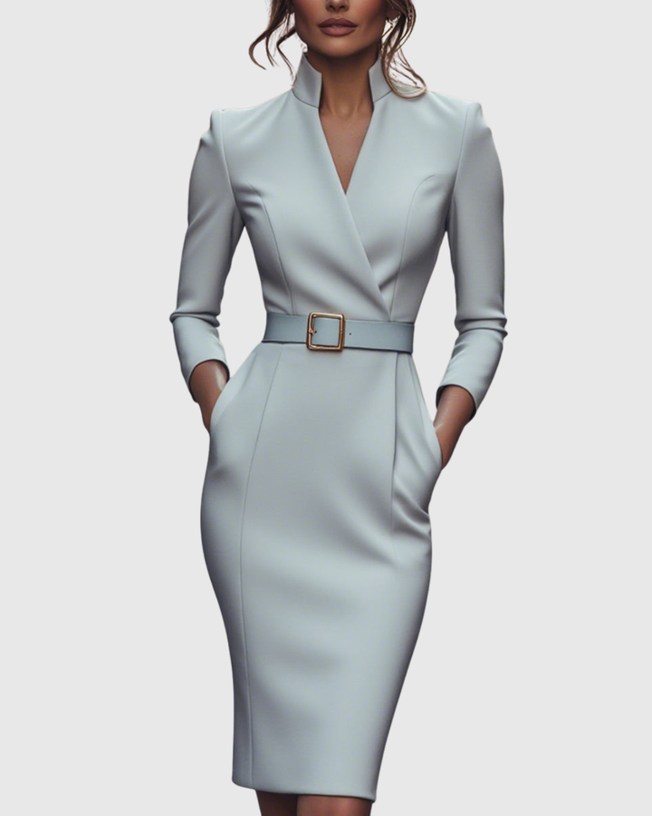 Valantomode | Chic Midi Dress for Effortless Day to Night Style