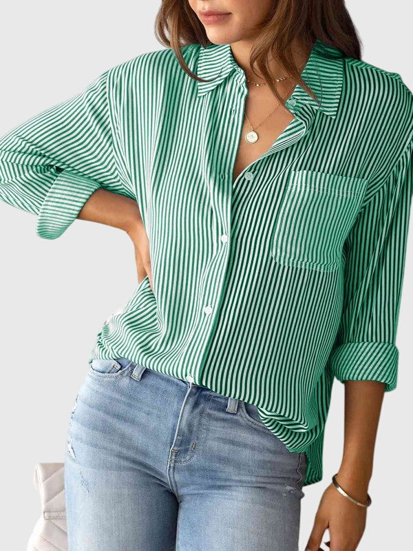 Valantomode | Shirt with Collared Neck Design