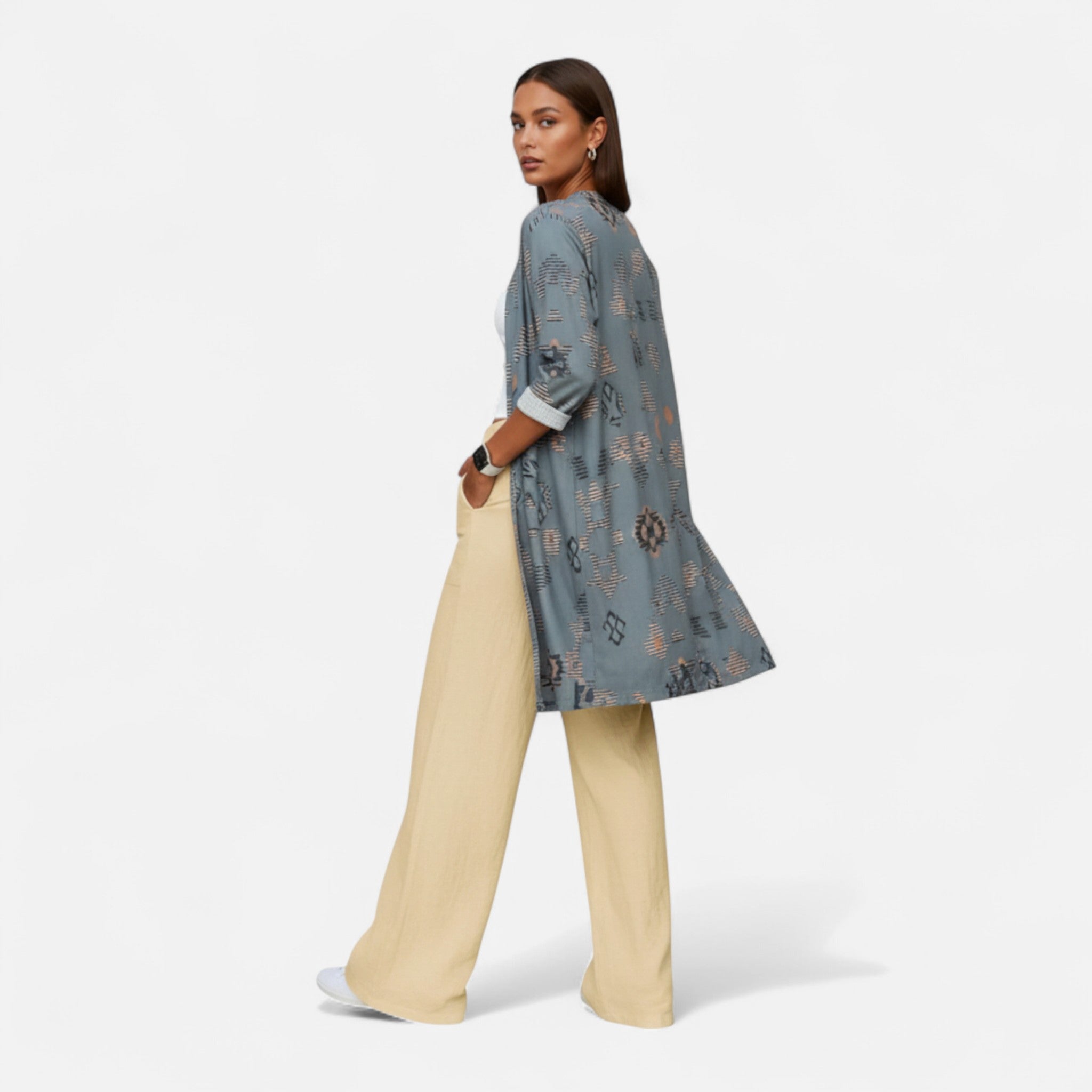 ValantoMode | Women’s High-Waist Straight-Leg Trousers