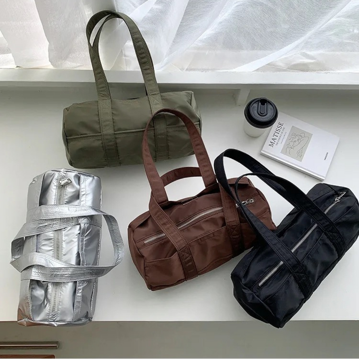Valantomode | The Apex Nylon Transit Vessel – Women's Premium Compact Tactical Duffle