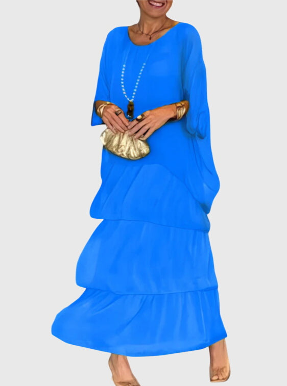 Valantomode | Graceful Long Dress for Effortless Chic Style