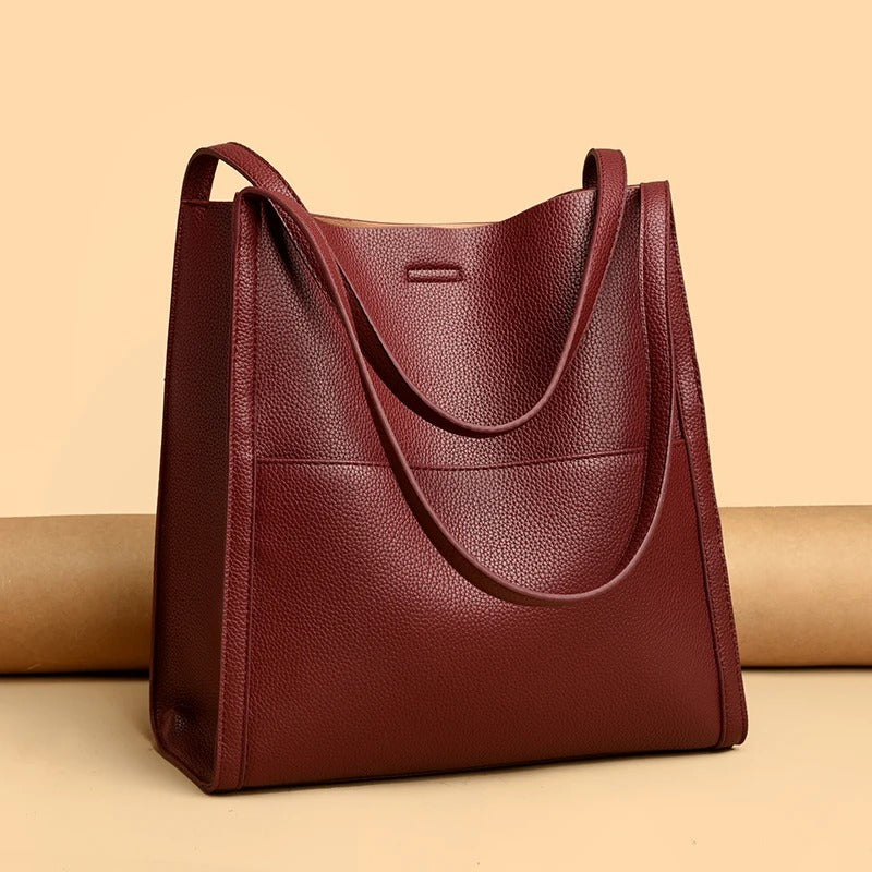 Valantomode | Origin Sovereign Garrison – 100% Genuine Cowhide Leather Large Executive Tote