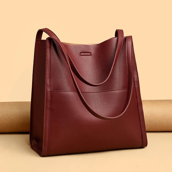 Valantomode | Origin Sovereign Garrison – 100% Genuine Cowhide Leather Large Executive Tote