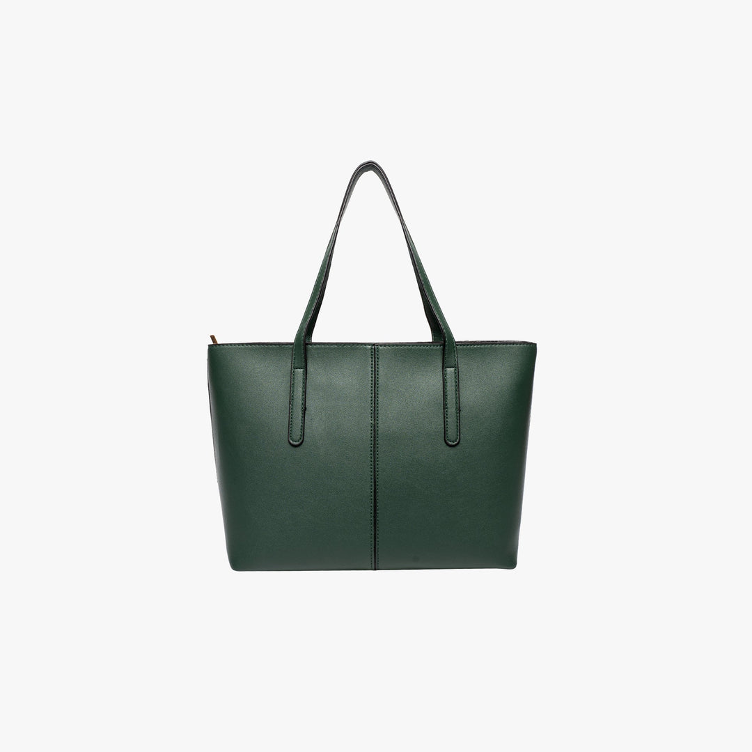 Valantomode | Amara Linear Executive – Premium Vegan Leather Structured Business Work Tote