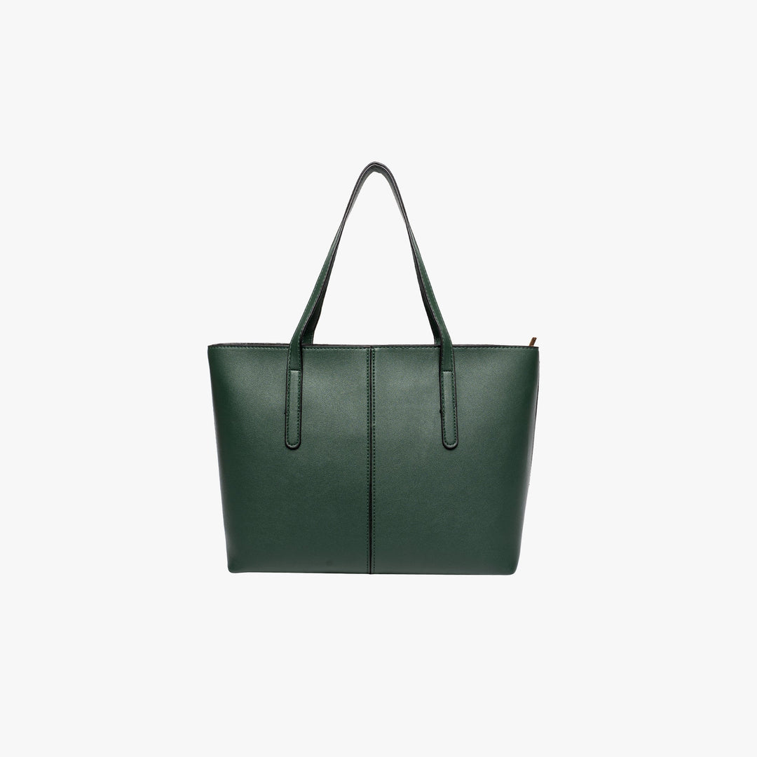 Valantomode | Amara Linear Executive – Premium Vegan Leather Structured Business Work Tote