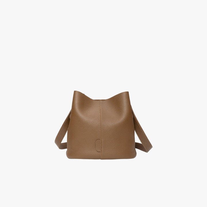 Valantomode | The Veridian Cylinder Garrison – Women's Premium Vegan Leather Bucket Bag