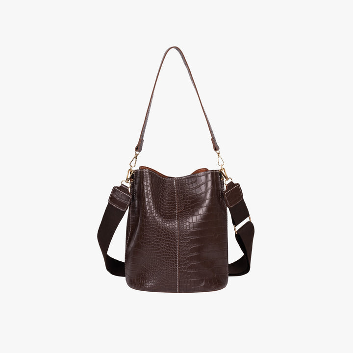 Valantomode | The ‘Aurelius’ Croc-Armor Handbag – Textural Dominance & Rigid Command
