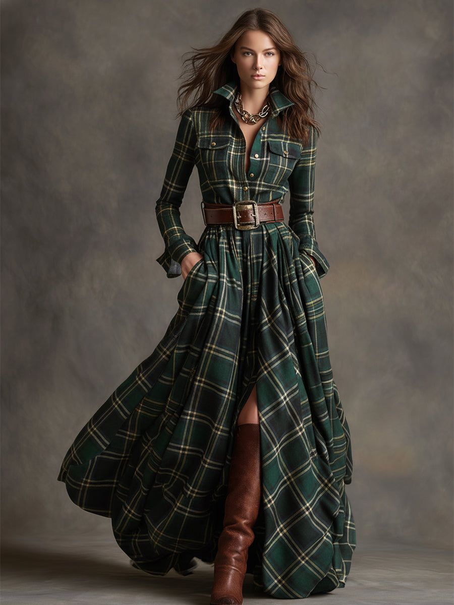 Valantomode | Chic Belted Dress for Effortless Everyday Style