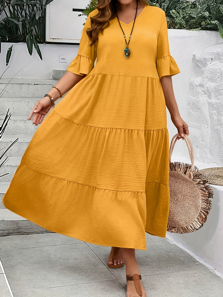 Valantomode | Dress with Graceful Flow
