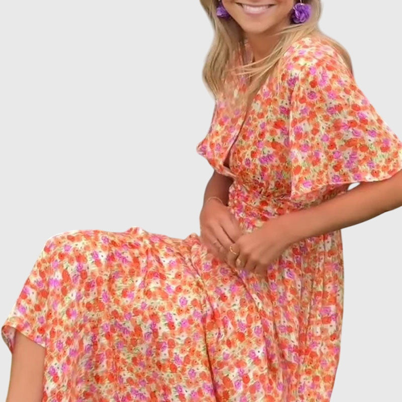 Valantomode | Soft and Breezy Summer Dress for Warm Weather Days