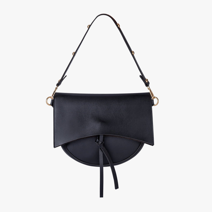 Valantomode | The ‘Aurelius’ Leather Saddle Bag – Sovereign Curve & Linear Precision